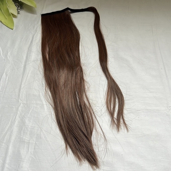 Long Straight 24 Inch Ponytail Hair Extension - Picture 7 of 10
